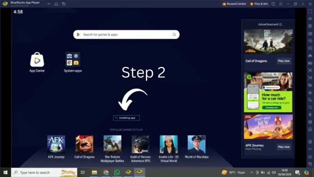 8 Ball Pool MOD APK 9 App-is-installing