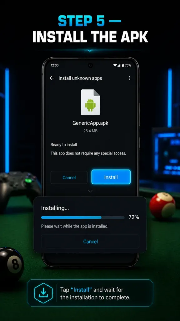 Install APK on Android