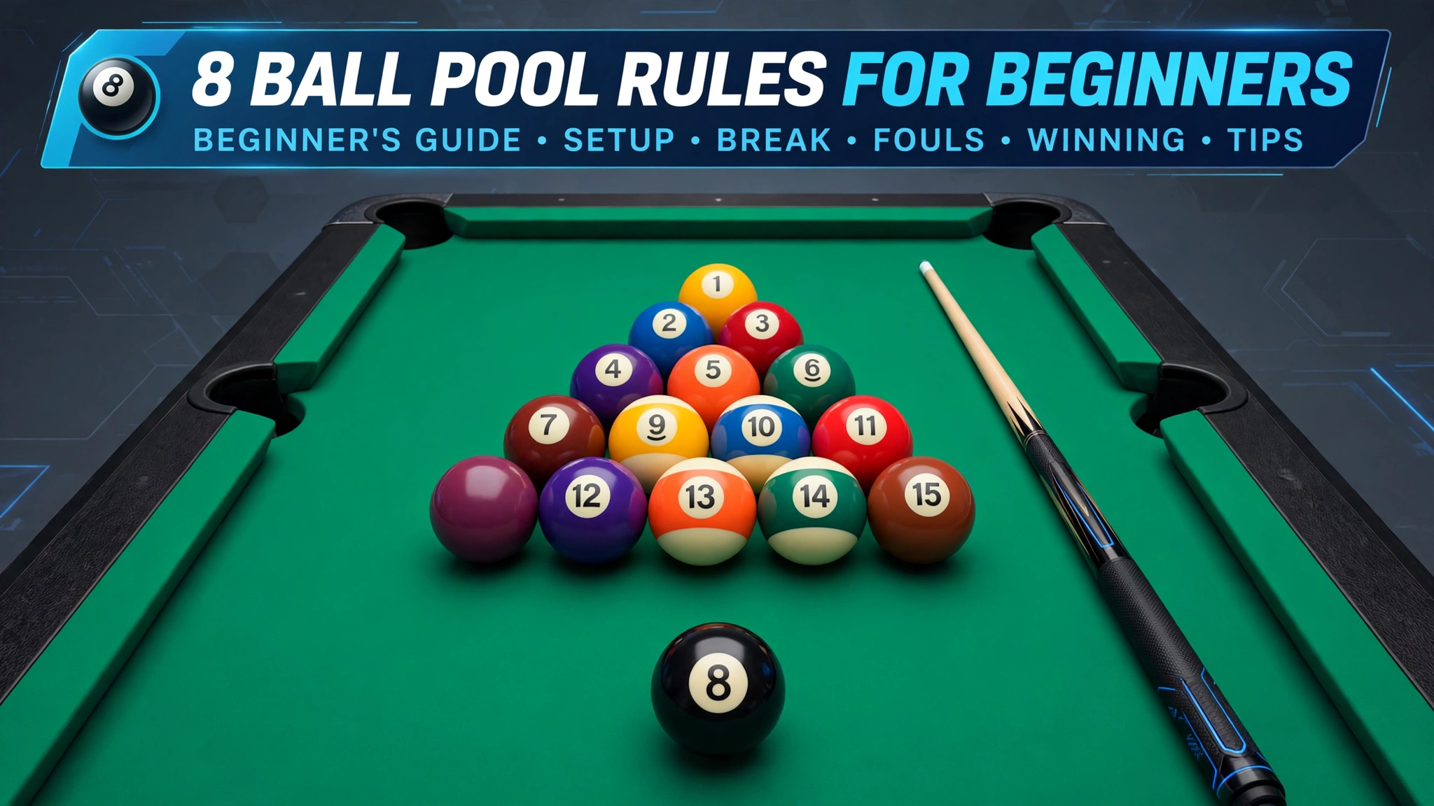 8 ball pool rules for beginners